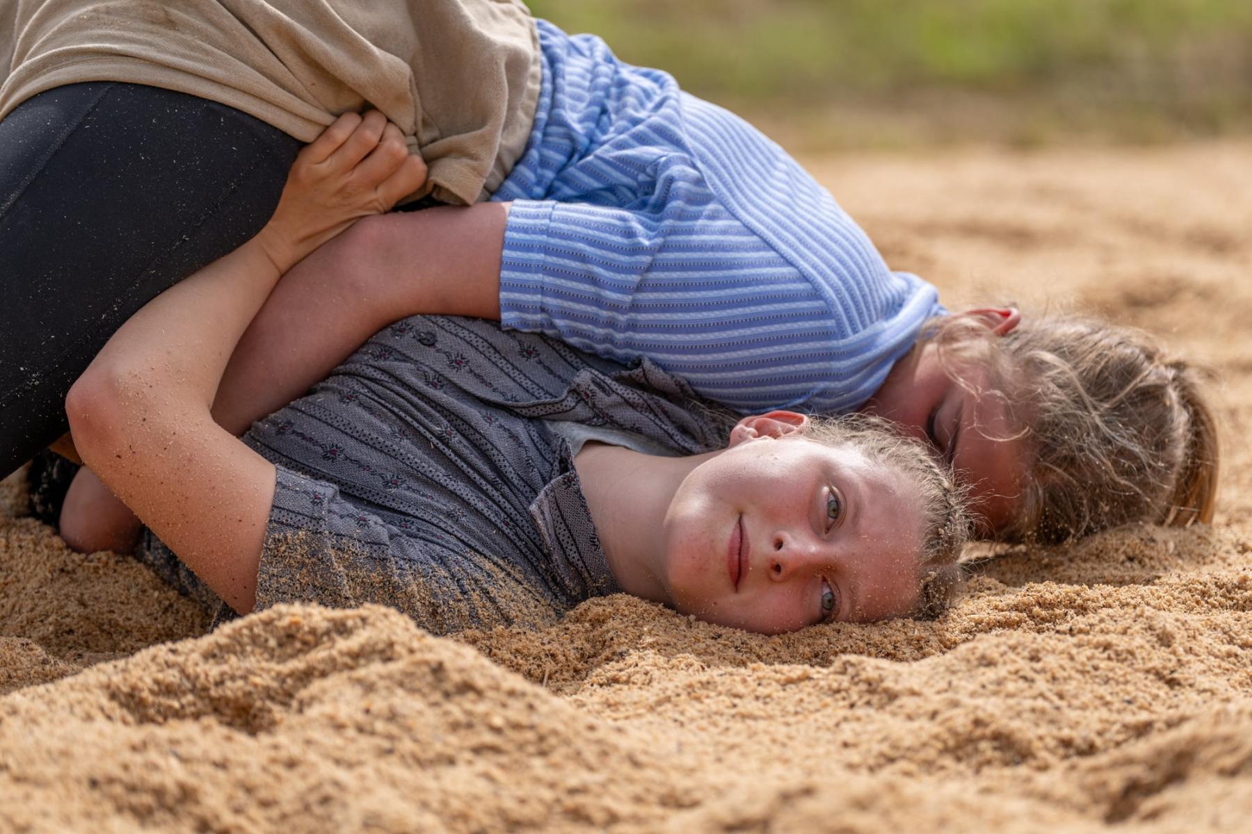 Schlussgang Meitli 1_Morier Blanche (oben) gegen Emonet Léa Schlussgang Meitli 1_Morier Blanche (oben) gegen Emonet Léa